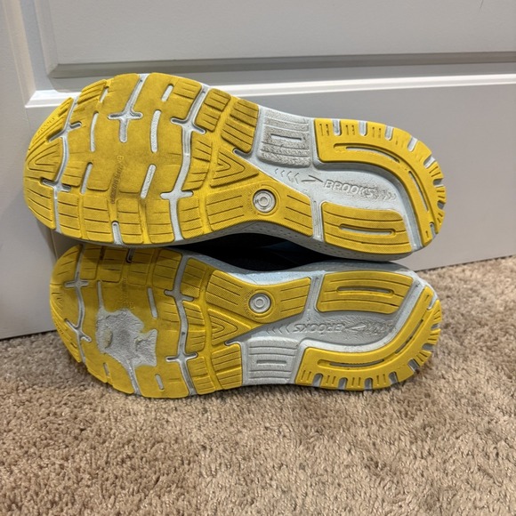Brooks Ghost Running Shoes Mens Size 13 Black Yellow Road Sneakers 1104181D029 main image 8